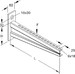 Bracket for cable support system 440 mm 233 mm KTASS 400