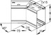 Outer corner for installation duct 60 mm 100 mm LEAB 60.100