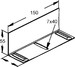 Mounting material for cable support system Steel Other RAV 60