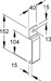 Mounting material for cable support system Steel Other WKTT 100