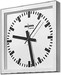 Wall clock Radio clock, mains operated Analogue, bars 52.370.521