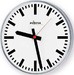 Wall clock Quartz clock, battery operated Glass 41.250.321