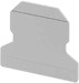 Endplate and partition plate for terminal block Grey 3008096
