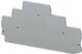 Endplate and partition plate for terminal block Grey 3036660