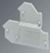 Endplate and partition plate for terminal block Grey 2770914