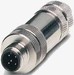 Sensor-actuator connector M12 Male (plug) Straight 1693416