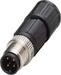 Sensor-actuator connector M12 Male (plug) Straight 1641691