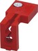 Insert for crimp tool cable lugs, cable end sleeves, screen conn