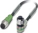 Sensor-actuator patch cord 4 M12 Male (plug) 1668535