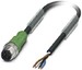 Sensor-actuator patch cord 4 M12 Male (plug) 1682993