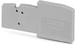 Endplate and partition plate for terminal block  3043307