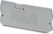 Endplate and partition plate for terminal block Grey 3208977