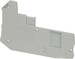 Endplate and partition plate for terminal block  3060607