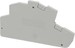 Endplate and partition plate for terminal block Grey 3214699