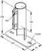 Mounting material for cable support system Steel Other 161V8-A