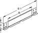 Connector for cable support system  161W18-100