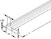 Support/Profile rail 3000 mm 30 mm 15 mm 17F2-3000-C