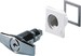 Lock system for switchgear cabinet systems T-handle 2575000