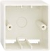 Surface mounted housing for flush mounted switching device  1351
