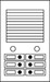 Expansion module for door and video intercom system  001803