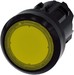 Front element for push button Yellow 1 Round 3SU10010AB300AA0