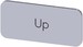 Text plate for control circuit devices UP Other 3SU19000AC810DL0