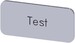 Text plate for control circuit devices TEST 3SU19000AC810DV0