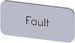 Text plate for control circuit devices FAULT 3SU19000AC810EC0