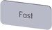 Text plate for control circuit devices FAST 3SU19000AC810EE0