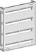 Panel for distribution board 600 mm 500 mm 8GK40014KK22