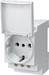 Socket outlet for distribution board 230 V 16 A 5TE6802