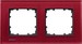 Cover frame for domestic switching devices 2 5TG12023