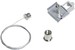 Mechanical accessories for luminaires Silver 5LM593020S