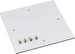 Mounting plate for distribution board 160 mm 74 mm 19501001