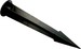 Mechanical accessories for luminaires Ground spike Black 39234