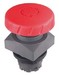 Front element for mushroom push-button Red Rectangular 40 mm QRV