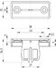 Actuator for position switch with separate actuator  101108276