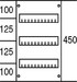 Cover for distribution board 450 mm 250 mm 2CPX062805R9999