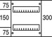 Cover for distribution board 300 mm 250 mm 2CPX062831R9999