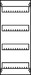 Panel for distribution board  2CPX077802R9999