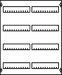 Panel for distribution board  2CPX077803R9999