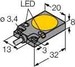 Inductive proximity switch 20 mm 32 mm 8 mm 16001