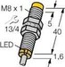 Inductive proximity switch 8 mm 41.6 mm 8 mm 4600600