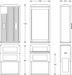 Meter cabinet equipped  6010-0100.43