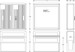 Empty cabinet 1100 mm 1115 mm 320 mm 6010-0101.63