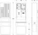 Meter cabinet equipped  2130-0213.44