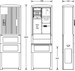 Meter cabinet equipped  2130-0713.44