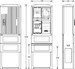 Meter cabinet equipped  2130-1916.44