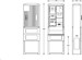 Meter cabinet equipped  2130-2816.44