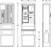 Meter cabinet equipped  2130-2214.44